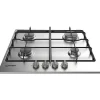 Plaque de cuisson gaz indesit thp642ixi 4 foyers 7300 W 59 cm