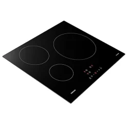 Plaque de cuisson induction - SAMSUNG - 3 zones - L59 x P57 cm - NZ63M3NM1BB/UR - 7200 W - Revetement verre - Noir