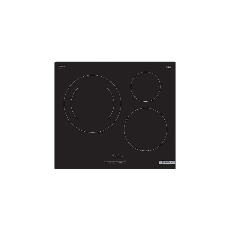 Plaque de cuisson induction 3 foyers 4600W BOSCH