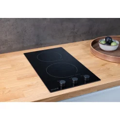 Plaque de cuisson induction encastrable - 2 foyers, Minuteur, 3600 W avec boutons - manettes