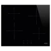 Plaque de cuisson induction 4 foyers - coloris noir - l.60 x P.51,5 x H.5,6 cm - Smeg SI2641D