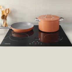 Plaque de cuisson induction 4 foyer 6000W L59xP52cm 9 niveaux de puissance commande tactile Ciarra CD4BIH-D