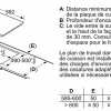 Plaque de cuisson induction 3 foyers - coloris noir - l.59,2 x P.52,2 x H.5,1 cm - Bosch PUJ611BB5E