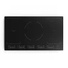 Plaque de cuisson induction 5 foyers GoodHome coloris noir l.90 x P.52 x H.6 cm