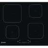 Plaque de cuisson induction indesit is83q60ne 4 foyers 7200 W 59 cm