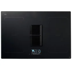 Plaque de cuisson induction 4 foyers GoodHome coloris gris anthracite l. 77 x P. 52 x H. 25 cm