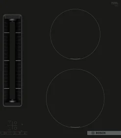 Plaque de cuisson induction avec aspiration intégrée l.75 cm 7400W 4 foyers Bosch
