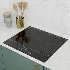 Plaque de cuisson induction 4 foyers GoodHome coloris noir l.59 x P.52 x H.6 cm