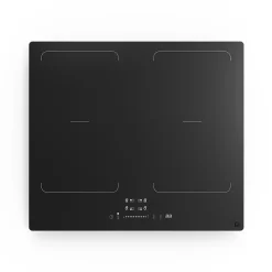 Plaque de cuisson induction 4 foyers GoodHome coloris noir l.59 x P.52 x H.6 cm