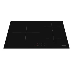 Plaque de cuisson induction 3 foyers - coloris noir - l.60 x P.51,5 x H.5,6 cm - Smeg SI2631D