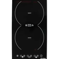 Plaque de cuisson induction steba integre 2 foyers 3100 W 29 cm