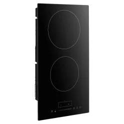 Plaque de cuisson induction 2 foyers - coloris noir - l.28,8 x P.52 x H.5,9 cm NN2ZID30EU