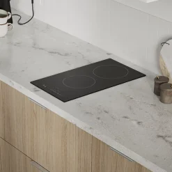 Plaque de cuisson induction 2 foyers - coloris noir - l.28,8 x P.52 x H.5,9 cm NN2ZID30EU