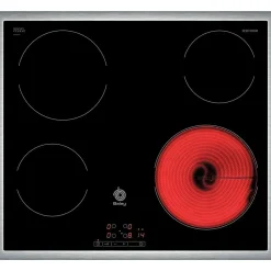 Plaque de cuisson vitroceramique balay 3eb720xr 4 foyers 6600 W 58.3 cm