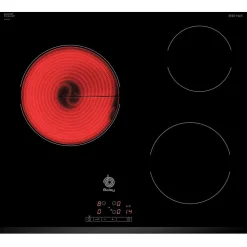 Plaque de cuisson vitroceramique balay 3 foyers 5700 W 52.2 cm