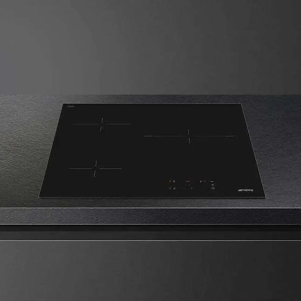 Plaque de cuisson vitroceramique smeg 3 foyers 5400 W 60 cm