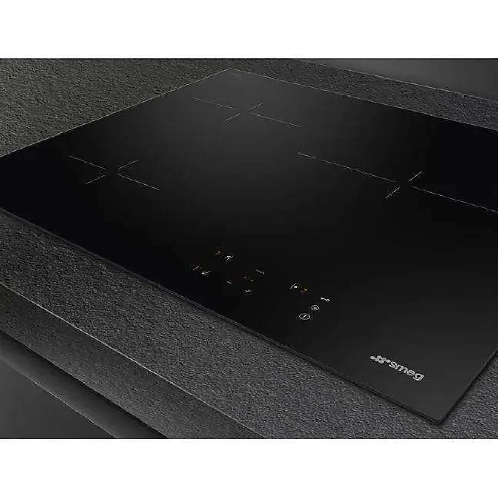 Plaque de cuisson vitroceramique smeg 3 foyers 5400 W 60 cm