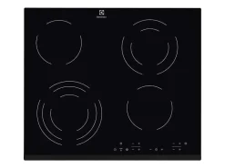 Plaque de cuisson vitroceramique electrolux 4 foyers 1200 W 59 cm