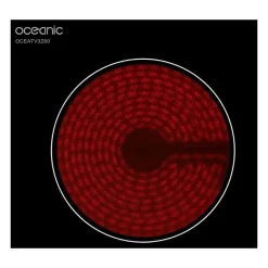 Plaque de cuisson vitrocéramique OCEANIC 3 foyers L56 x P49 cm OCEATV3Z60