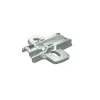 Plaque de montage HETTICH cruciforme à visser diam 3,0 mm - 9071577 - acier nickelé