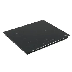 Plaque induction 3 foyers CONTINENTAL EDISON 6200W- 3 timers - 3 boosters - noir