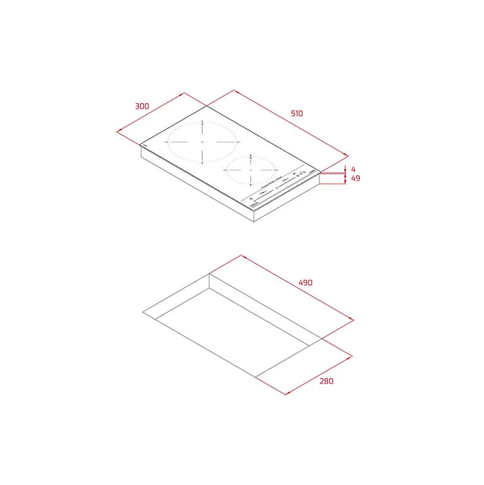 Plaque induction Teka IZC32310 MSP BK