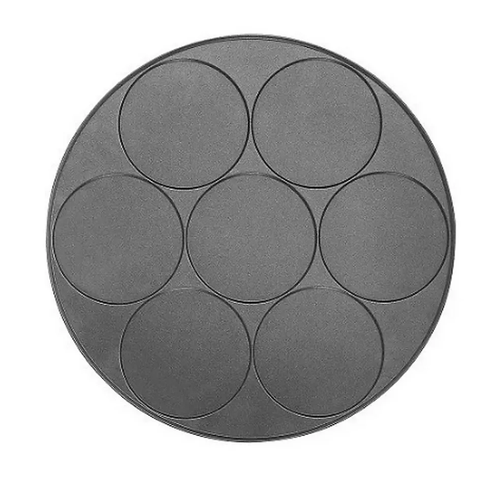 Plaque mini-crêpes 11.4cm gris Lagrange AC100501