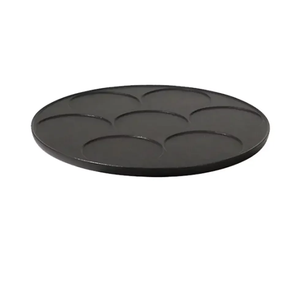 Plaque mini-crêpes 11.4cm gris Lagrange AC100501