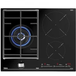 Plaque Mixte Teka 112570112 60 cm Noir 60 cm