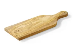 Plateau à fromage en bois d'olivier 400x140x(H)18mm - Hendi