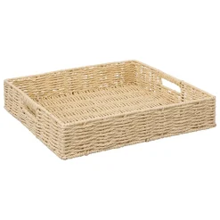 Plateau carré 35cm Beige Kord - 5Five