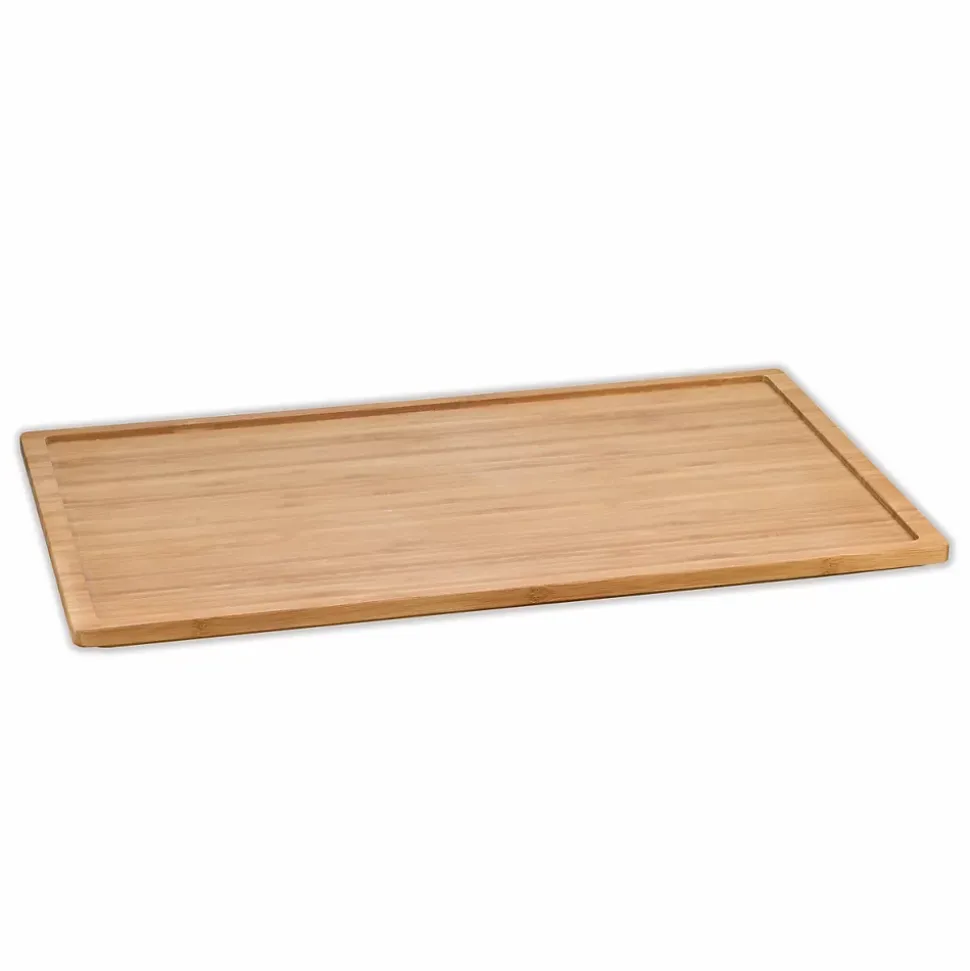 Plateau Couvercle en Bambou - GN 1/1 à GN 1/3 - Pujadas - Bois - l53- L0.1- P32.5- h2- Bambou