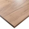 Plateau laminé chêne craft 120 x 60 cm pour bureau, table, table basse