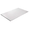 Plateau laminé gris 138 x 68 cm pour bureau, table, table basse