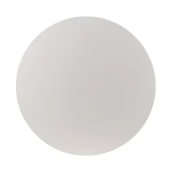 Plateau laminé gris rond, diamètre 50 cm, pour bureau, table, table basse