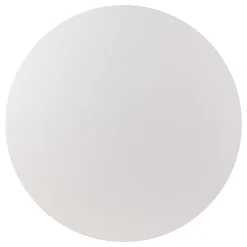 Plateau laminé gris rond, diamètre 68 cm, pour bureau, table, table basse
