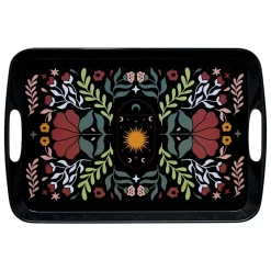 Plateau Misti 30x22cm avec anses - Beige- 5five