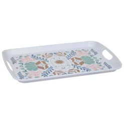 Plateau Misti 45x30cm avec anses - Multicolore- 5five