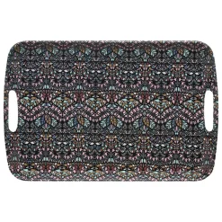 Plateau Misti 45x30cm avec anses - Gris- 5five