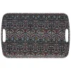 Plateau Misti 45x30cm avec anses - Noir- 5five