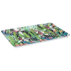 Plateau rectangle 45x30cm exotique - Multicolore- 5five
