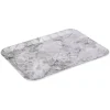 Plateau rectangulaire 33x43cm Effet marbre blanc - 5Five