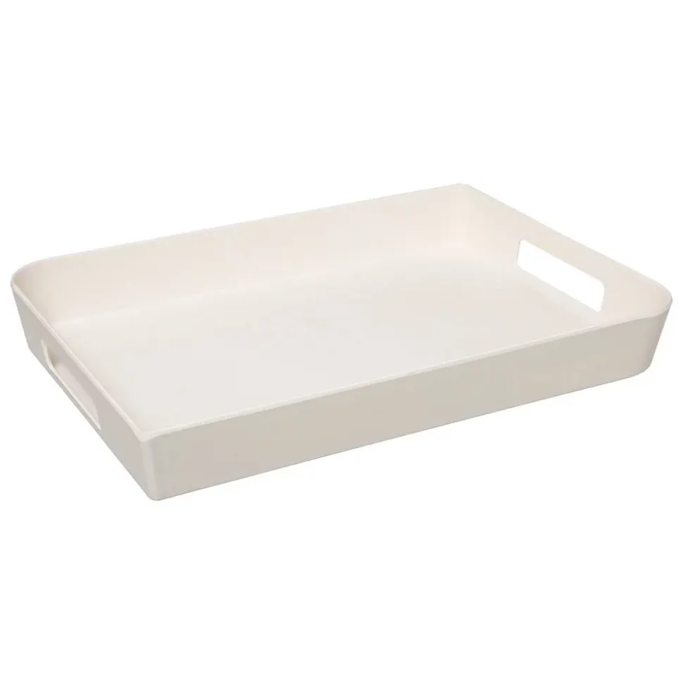 Plateau 35x25 cm Blanc Modern Color - 5Five