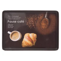 Plateau 30x22 cm Noir Black Edition - 5Five