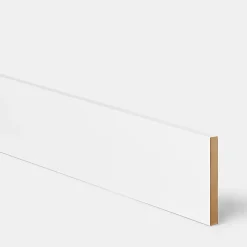 Plinthe de cuisine Goodhome Stevia et Garcinia Blanc H. 15 cm x l. 2.4 m x Ep. 16 mm