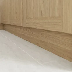 Plinthe de cuisine Goodhome Alpinia chêne H. 15 cm x l. 2.4 m x Ep. 16 mm