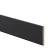 Plinthe de cuisine Goodhome Pasilla Noir H. 15 cm x l. 2.4 m x Ep. 16 mm