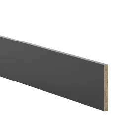 Plinthe de cuisine Goodhome Artemisia Gris H. 15 cm x l. 2.4 m x Ep. 16 mm