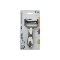 Éplucheur rasoir 3 lames en acier inoxidable - 5Five
