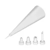 Poche à douille en coton et 4 douilles en plastique 30 cm FM Professional Pâtisserie